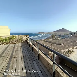 Alquilaencanarias Spectacular Terrace And Sea Views A El Médano